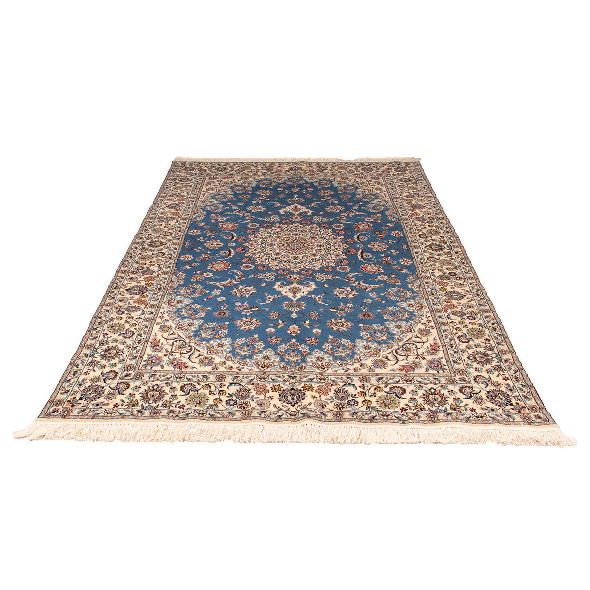 Tappeto Persero - Nain - Premio - 233 x 156 cm - blu scuro