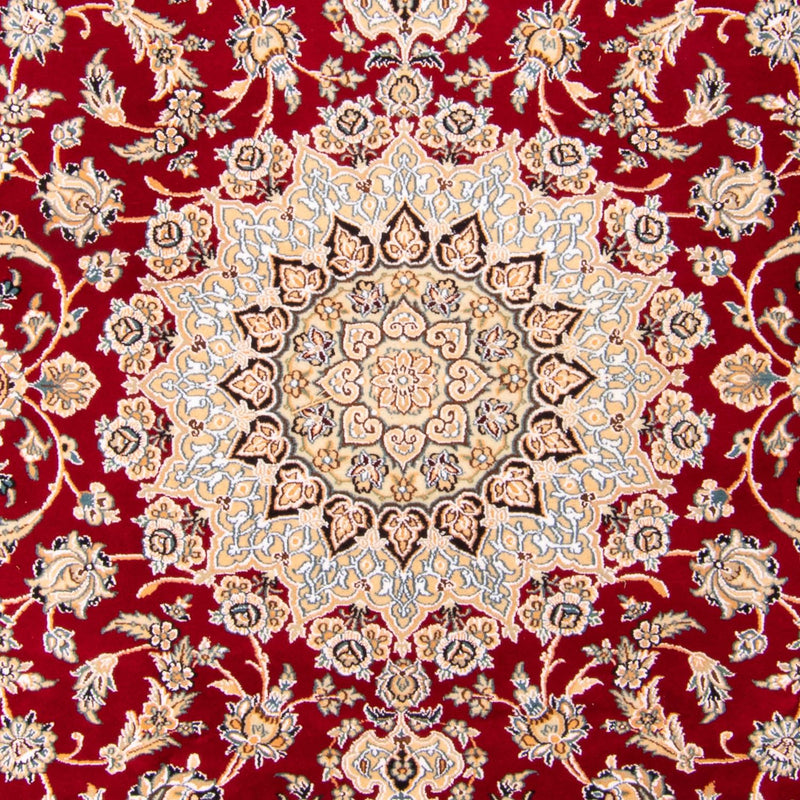 Tappeto Persero - Nain - Reale - 306 x 197 cm - rosso scuro