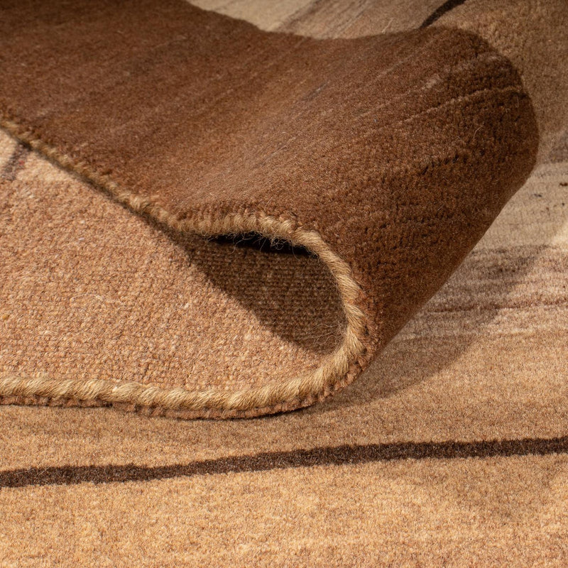 Tappeto Gabbeh - Softy - 180 x 127 cm - marrone