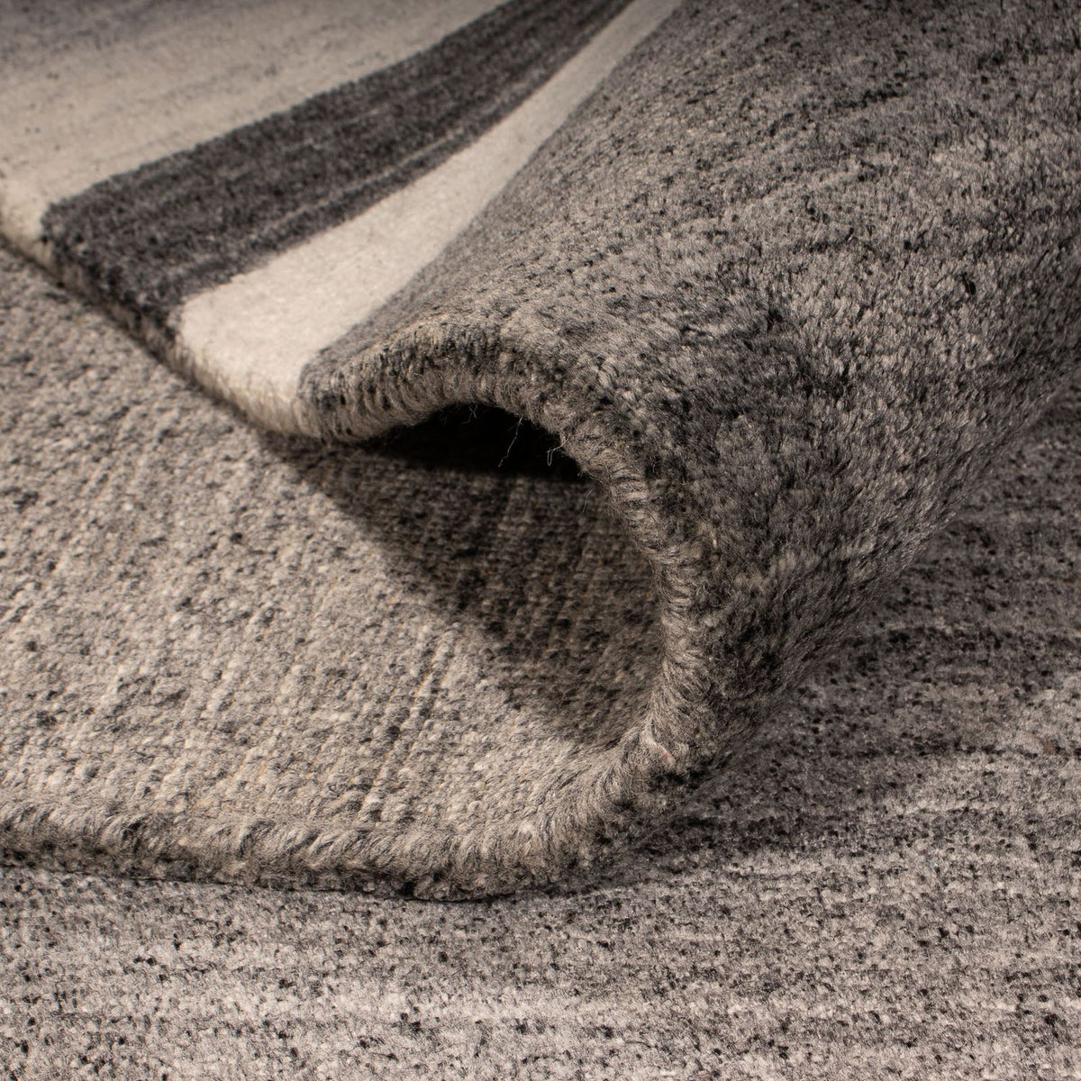 Tappeto Gabbeh - Softy - 244 x 174 cm - grigio