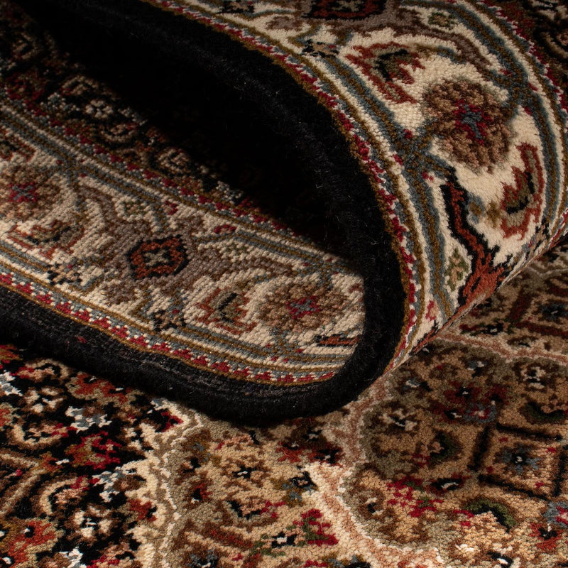 Tappeto corsia Tappeto Persero - Tabriz - 353 x 79 cm - blu scuro