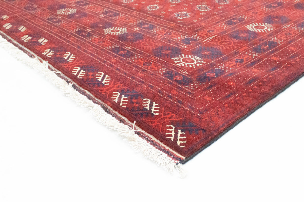 Tappeto afgano - Bukhara - 301 x 196 cm - rosso scuro