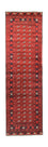 Tappeto corsia Tappeto afgano - Bukhara - 293 x 87 cm - rosso scuro