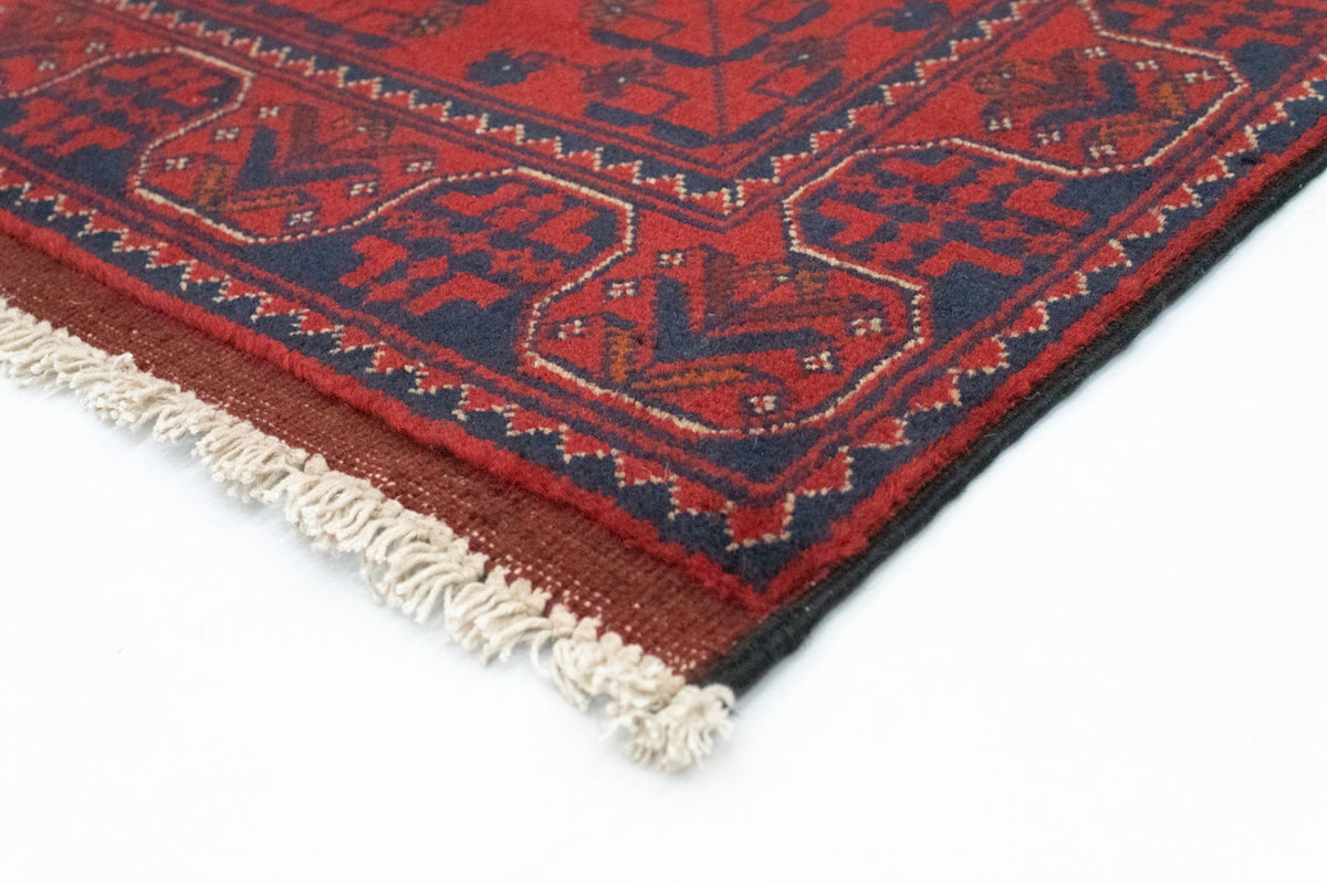 Tappeto afgano - Kunduz - 120 x 77 cm - blu scuro