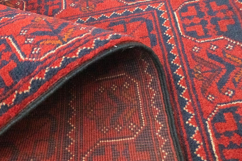 Tappeto afgano - Kunduz - 120 x 77 cm - blu scuro