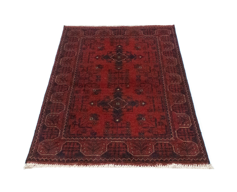 Tappeto afgano - Kunduz - 120 x 77 cm - blu scuro