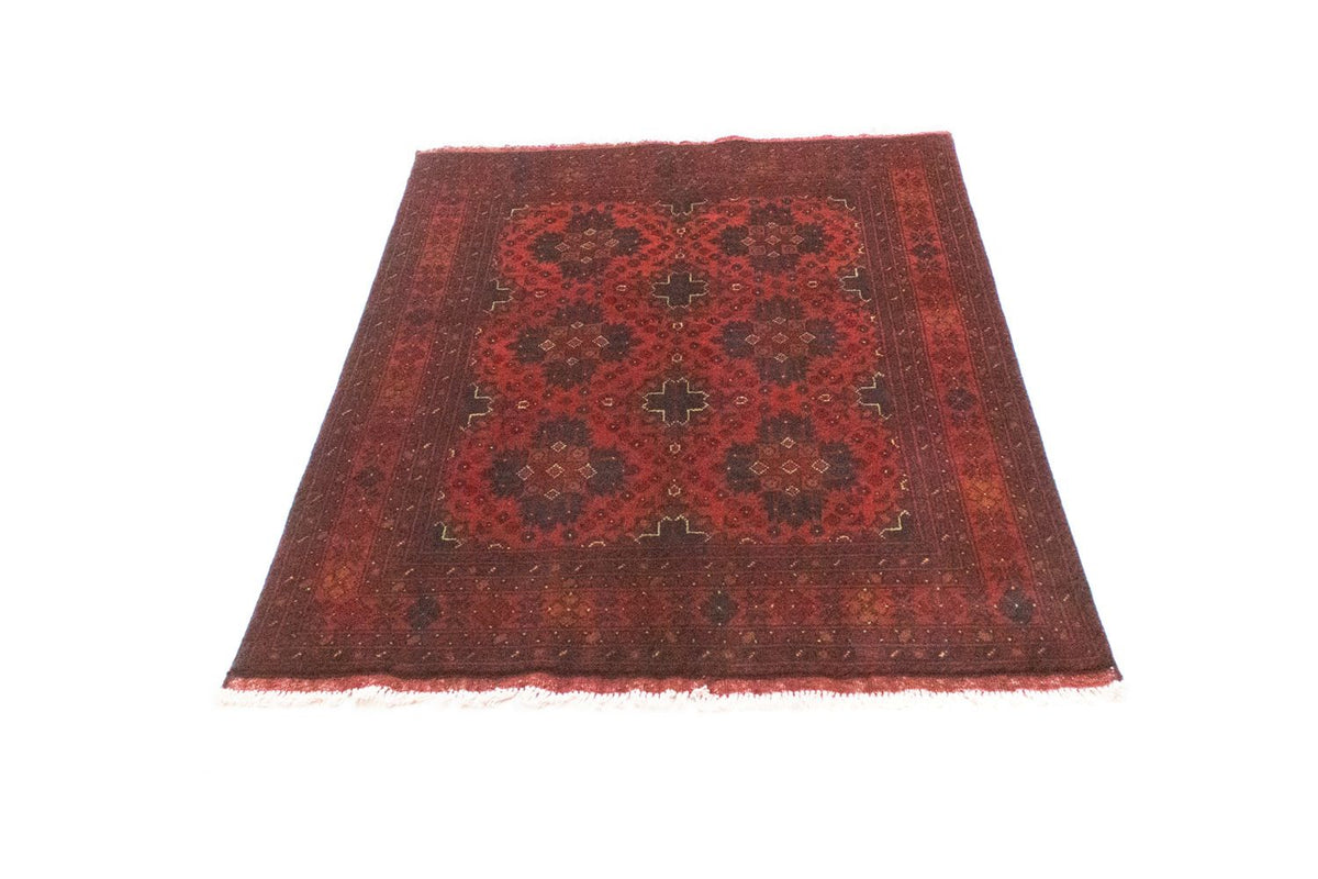 Tappeto afgano - Kunduz - 142 x 103 cm - rosso