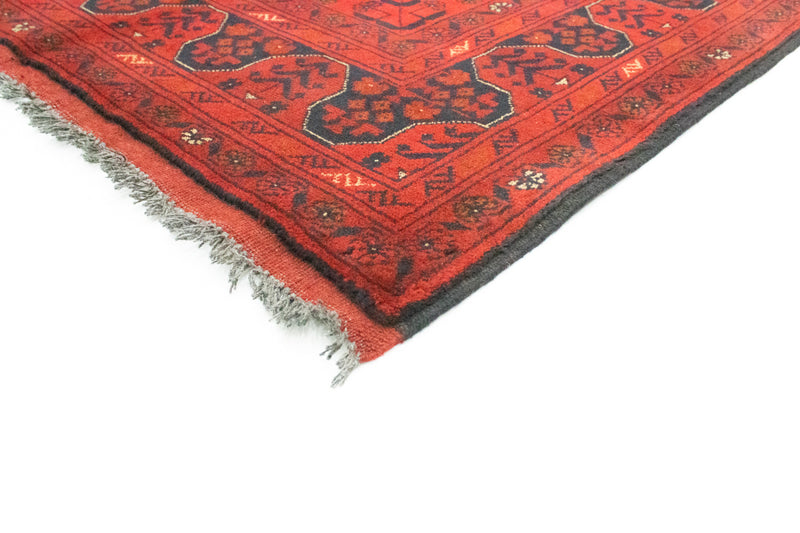 Tappeto afgano - Kunduz - 156 x 105 cm - rosso
