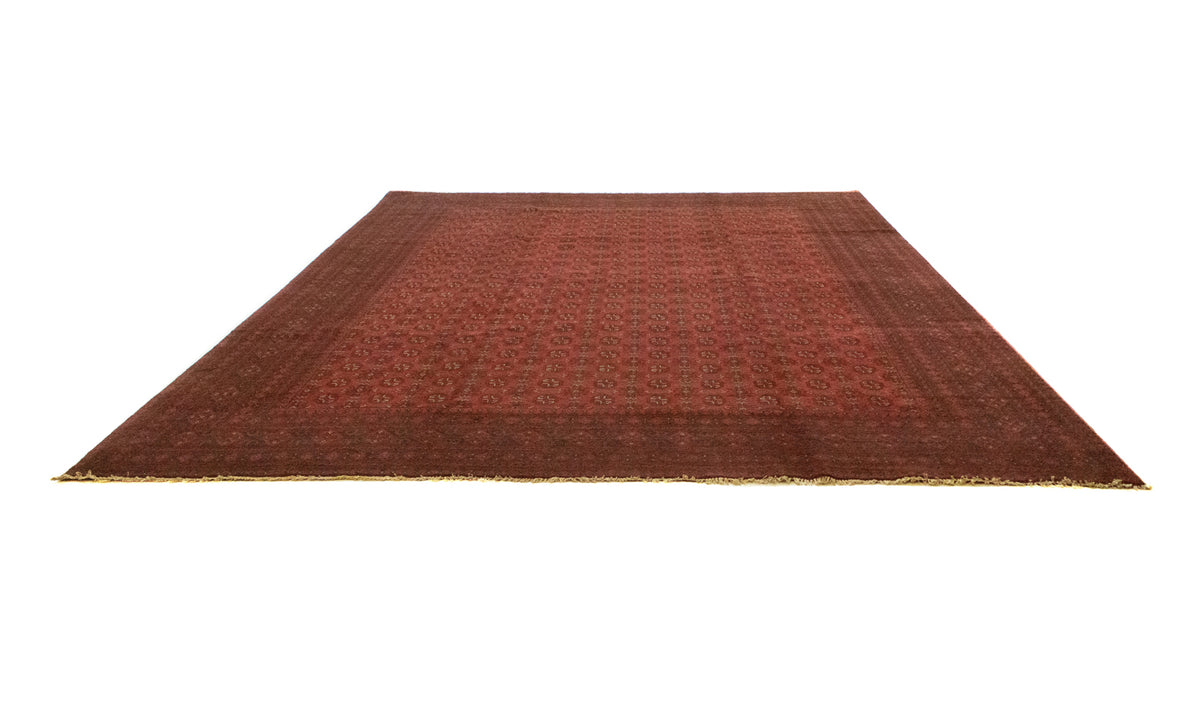Tappeto afgano - Filpa - 390 x 302 cm - rosso scuro