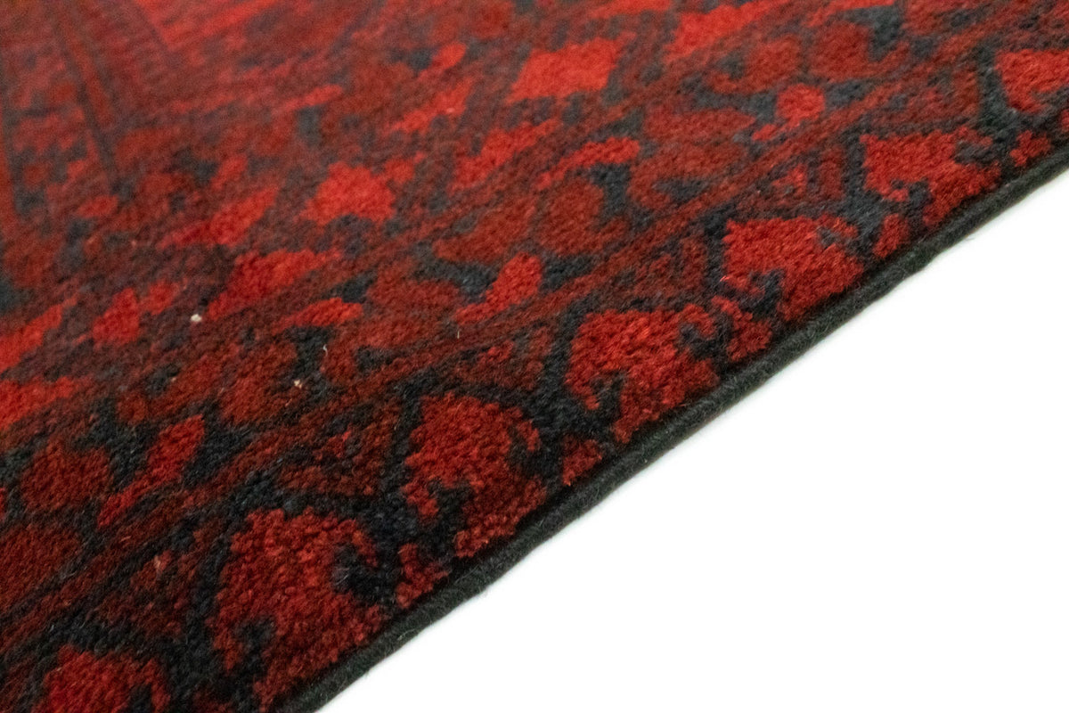 Tappeto afgano - Filpa - 194 x 152 cm - rosso