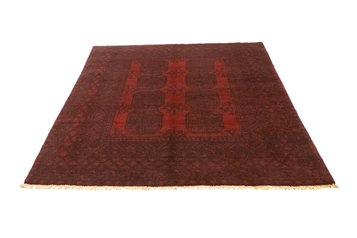 Tappeto afgano - Filpa - 194 x 152 cm - rosso