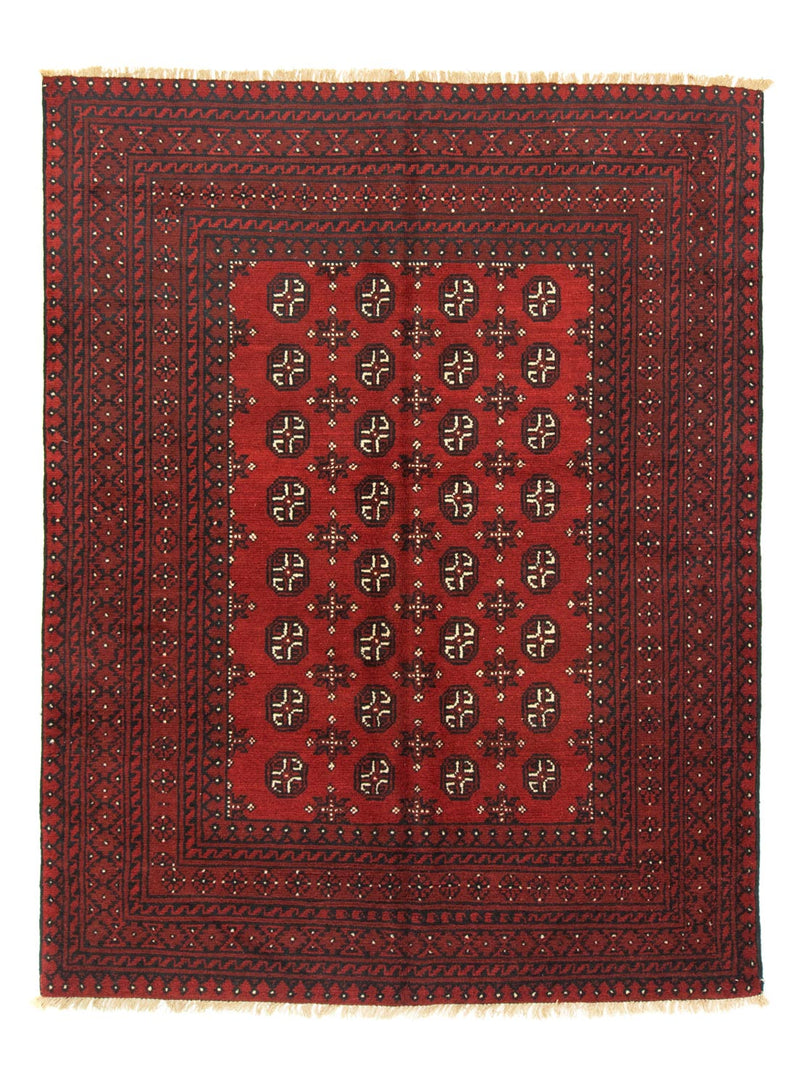 Tappeto afgano - Filpa - 193 x 149 cm - rosso