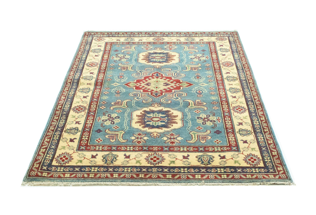 Tappeto Ziegler - Kazak - 183 x 117 cm - blu mare
