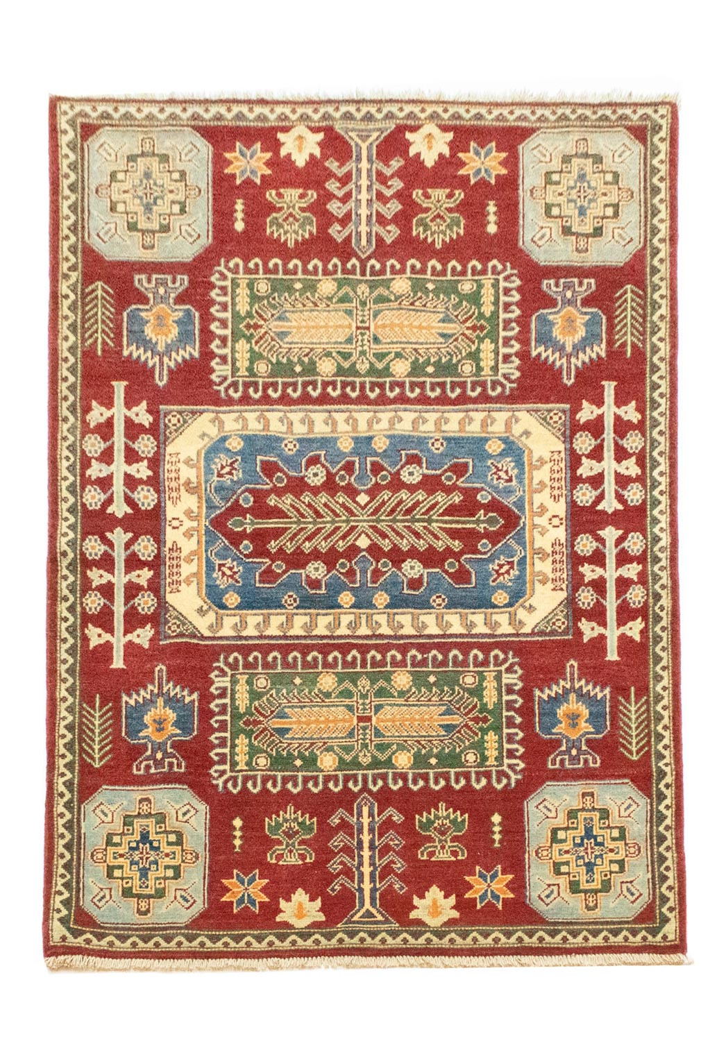 Tappeto Ziegler - Kazak - 182 x 119 cm - rosso