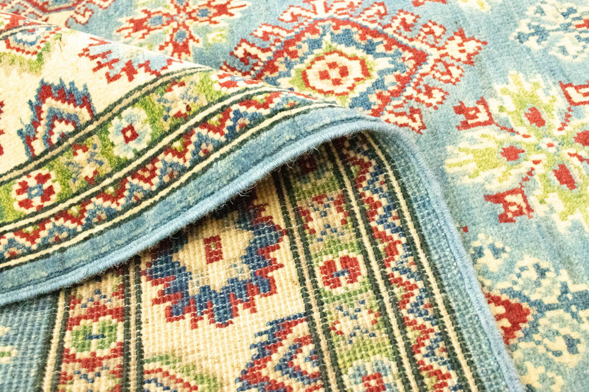 Tappeto Ziegler - Kazak - 183 x 118 cm - blu chiaro