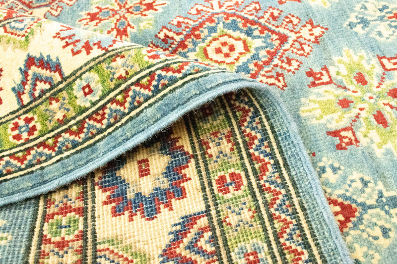 Tappeto Ziegler - Kazak - 183 x 118 cm - blu chiaro