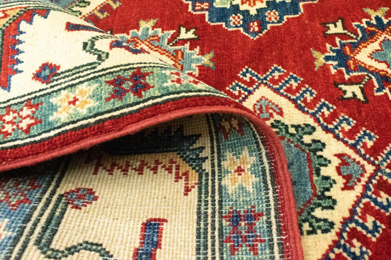 Tappeto Ziegler - Kazak - 199 x 146 cm - rosso scuro