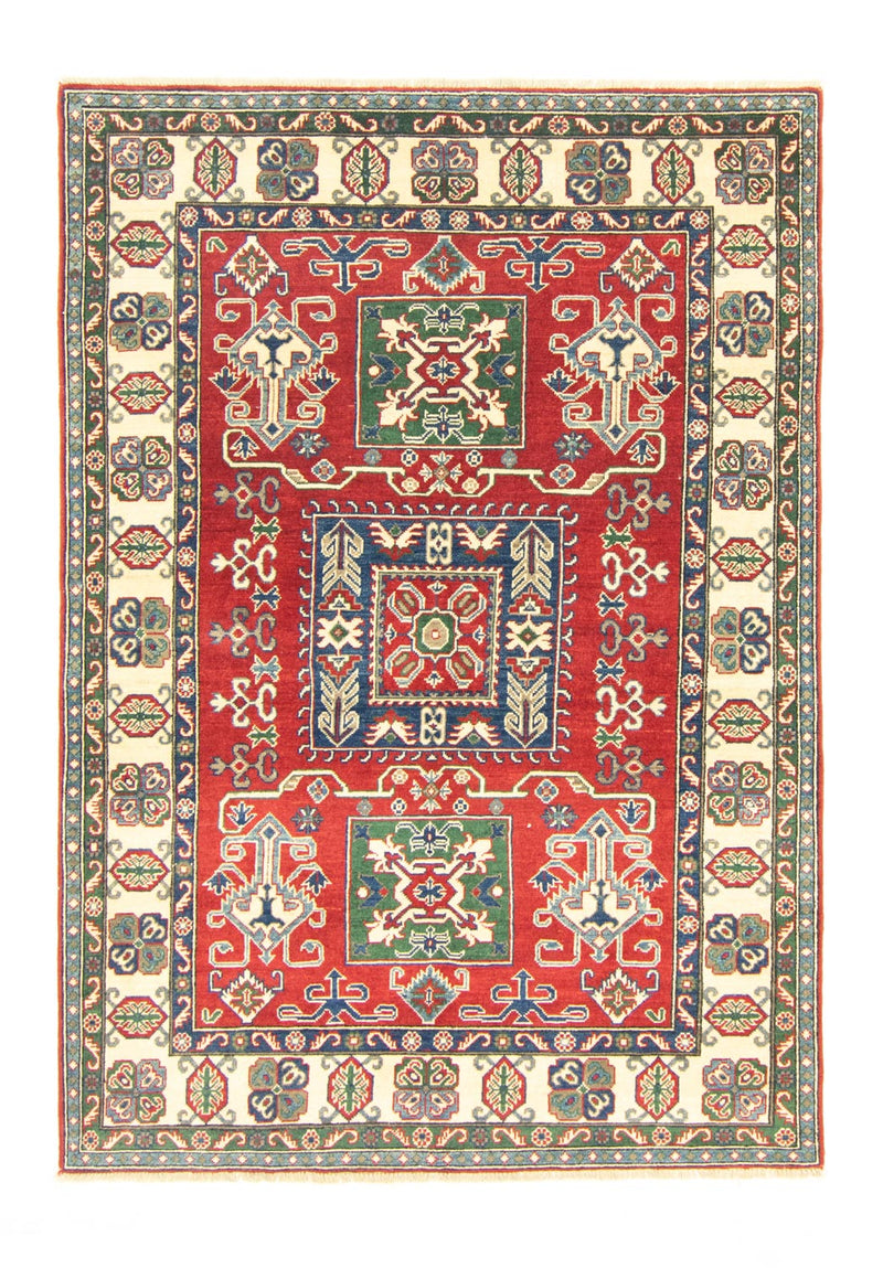 Tappeto Ziegler - Kazak - 212 x 146 cm - rosso scuro