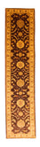 Tappeto corsia Tappeto Ziegler - 385 x 90 cm - marrone scuro