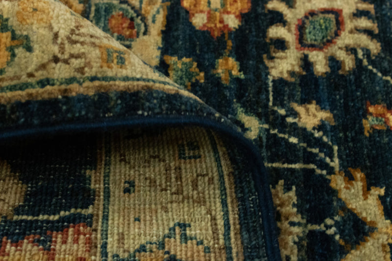 Tappeto Ziegler - 84 x 62 cm - blu scuro