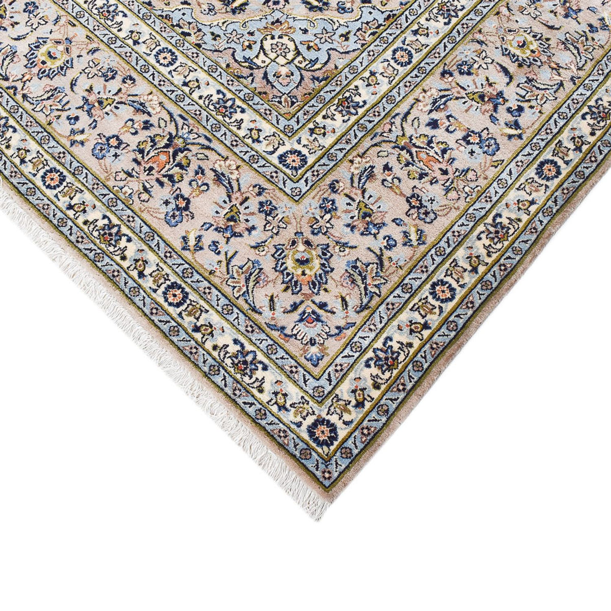 Tappeto Persero - Keshan - 352 x 257 cm - grigio