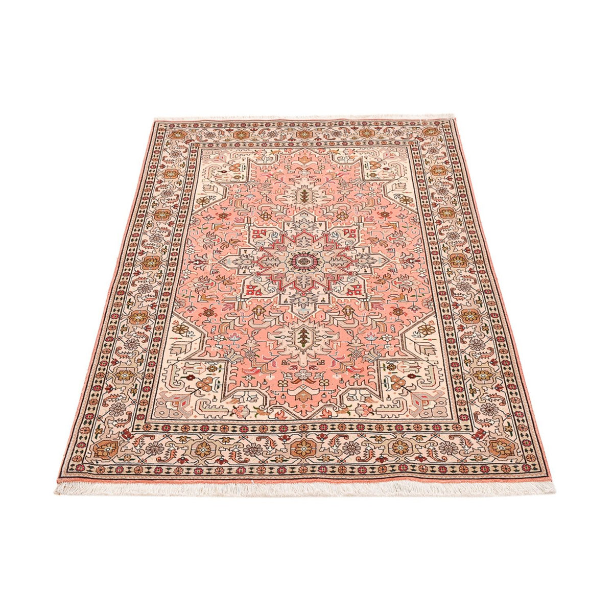 Tappeto Persero - Tabriz - Reale - 159 x 106 cm - rosso chiaro