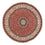 Tappeto Persero - Tabriz - Premio rotondo - 300 x 300 cm - rosso