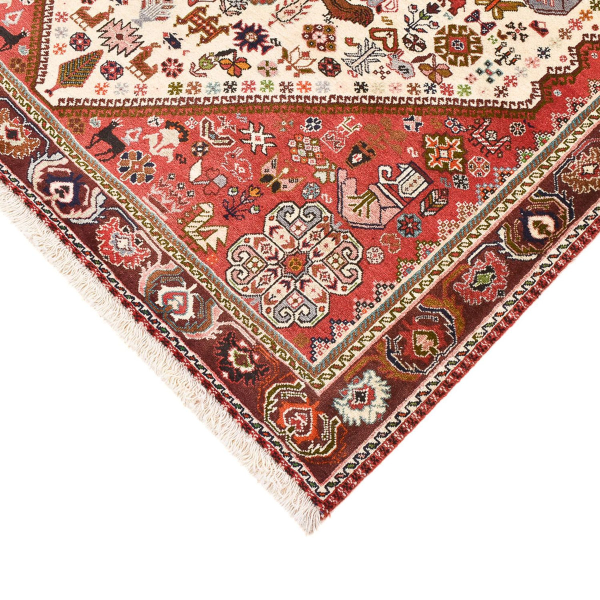 Tappeto Gabbeh - Kashkuli Persero - 200 x 150 cm - crema