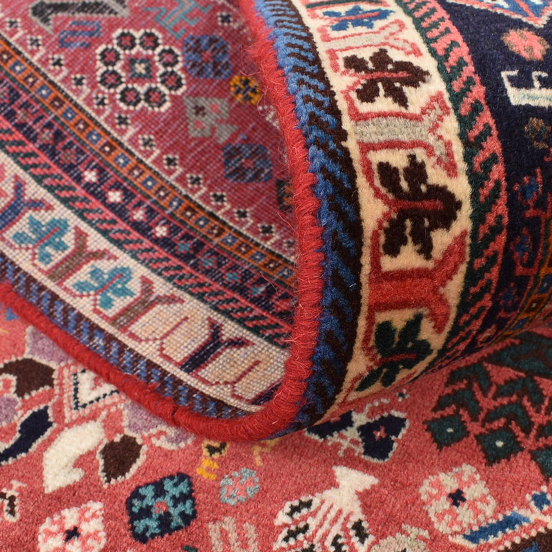 Tappeto corsia Tappeto Gabbeh - Kashkuli Persero - 296 x 80 cm - rosso