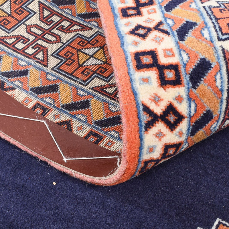 Tappeto Persero - Tabriz - Reale - 142 x 100 cm - blu scuro