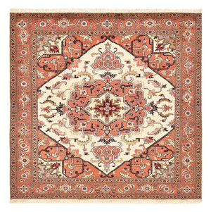 Tappeto Persero - Tabriz - Reale quadrato  - 205 x 200 cm - crema
