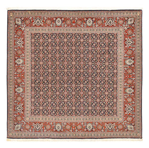 Tappeto Persero - Tabriz - Reale quadrato  - 203 x 200 cm - ruggine