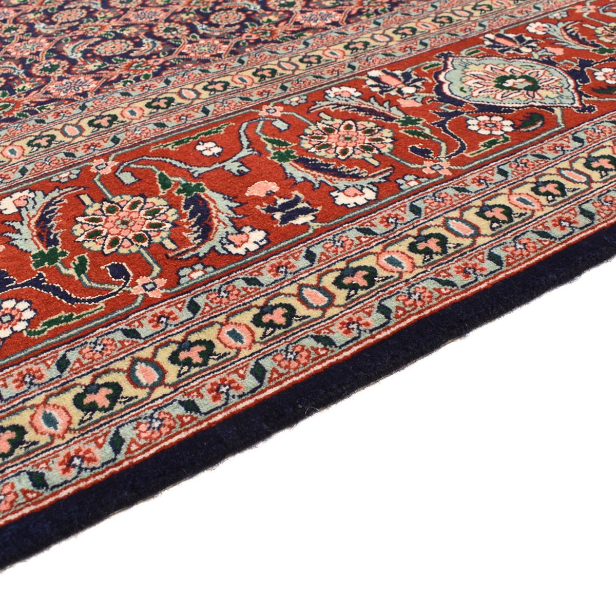 Tappeto Persero - Tabriz - Reale quadrato  - 203 x 200 cm - ruggine