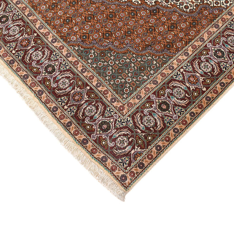 Tappeto Persero - Tabriz - Reale quadrato  - 203 x 200 cm - sabbia