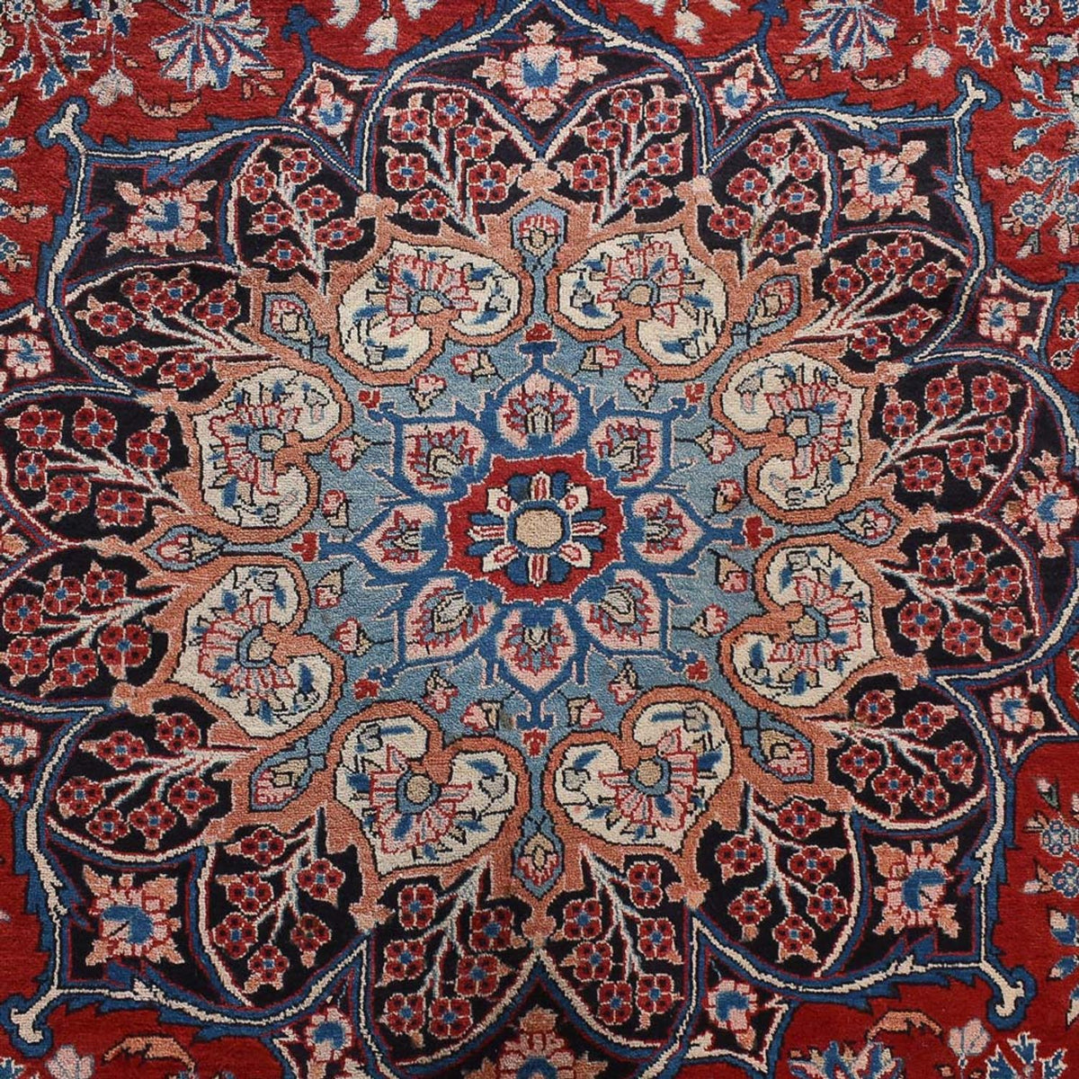 Tappeto Persero - Bidjar - 441 x 310 cm - rosso