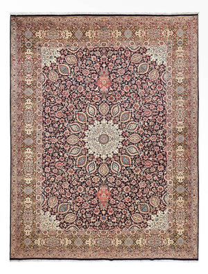 Tappeto Persero - Tabriz - Reale - 395 x 295 cm - ruggine