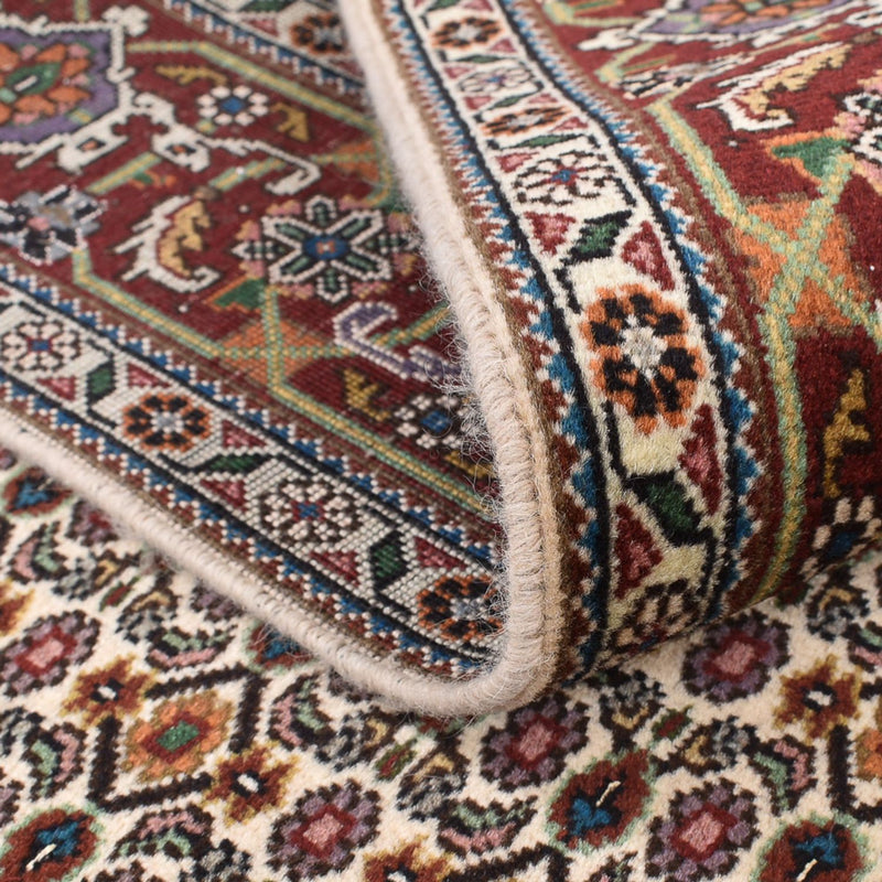 Tappeto Persero - Tabriz - Reale quadrato  - 208 x 198 cm - marrone chiaro