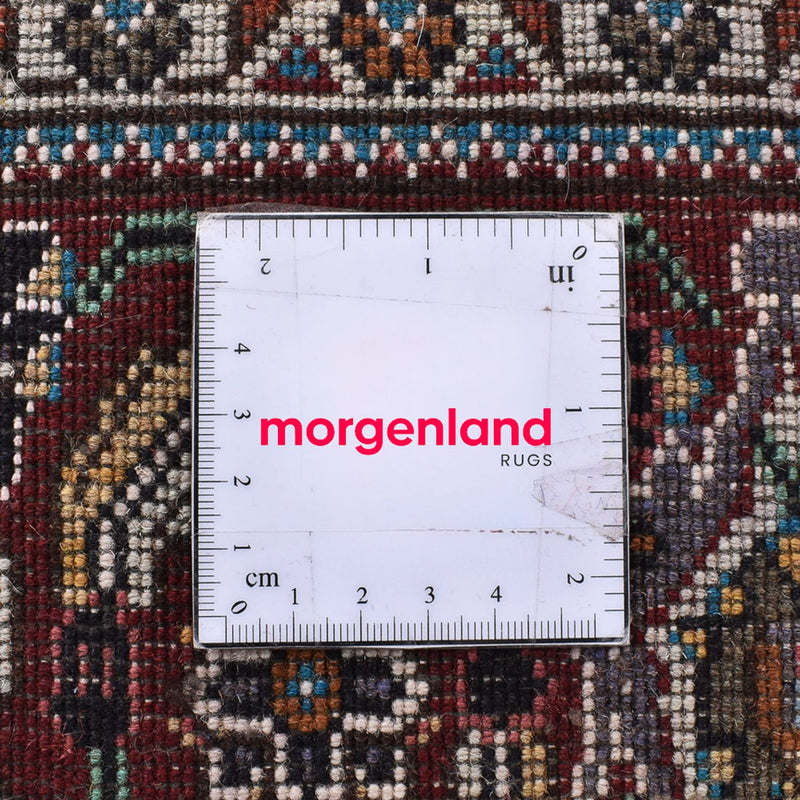 Tappeto Persero - Tabriz - Reale quadrato  - 205 x 202 cm - marrone