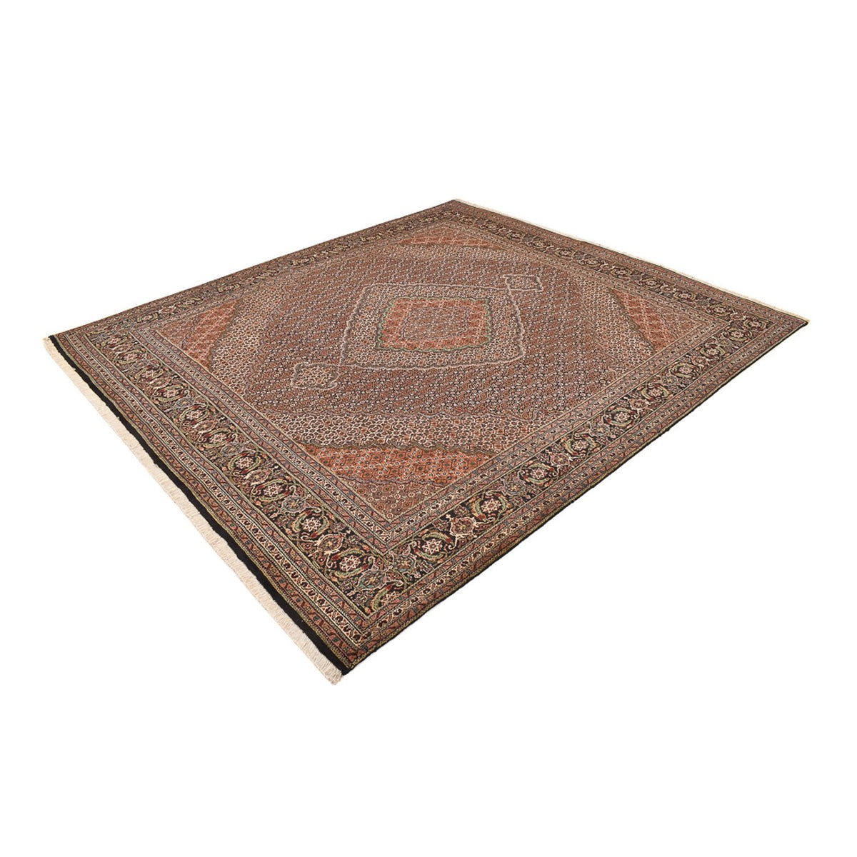 Tappeto Persero - Tabriz - Reale - 290 x 252 cm - ruggine