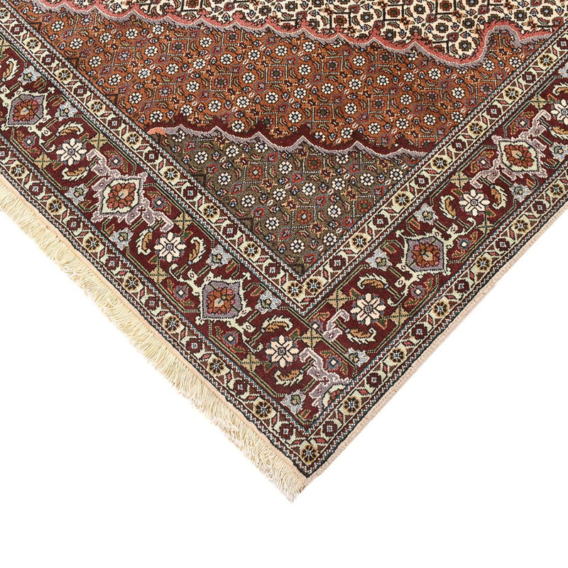 Tappeto Persero - Tabriz - Reale quadrato  - 205 x 201 cm - marrone chiaro