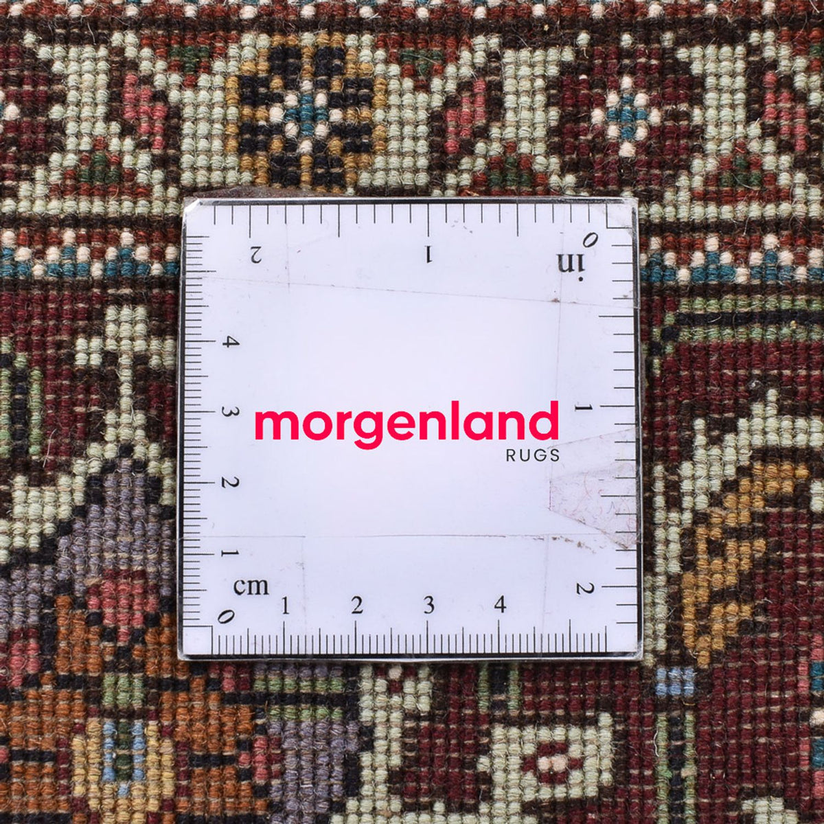 Tappeto Persero - Tabriz - Reale quadrato  - 205 x 201 cm - marrone chiaro