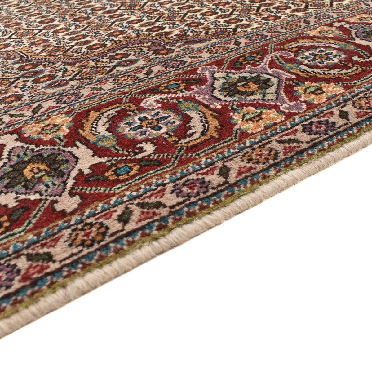 Tappeto Persero - Tabriz - Reale quadrato  - 205 x 204 cm - marrone chiaro