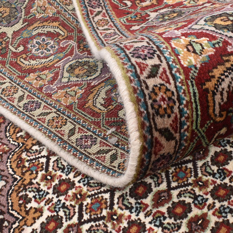 Tappeto Persero - Tabriz - Reale quadrato  - 205 x 204 cm - marrone chiaro