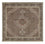 Tappeto Persero - Tabriz - Reale quadrato - 201 x 200 cm - marrone