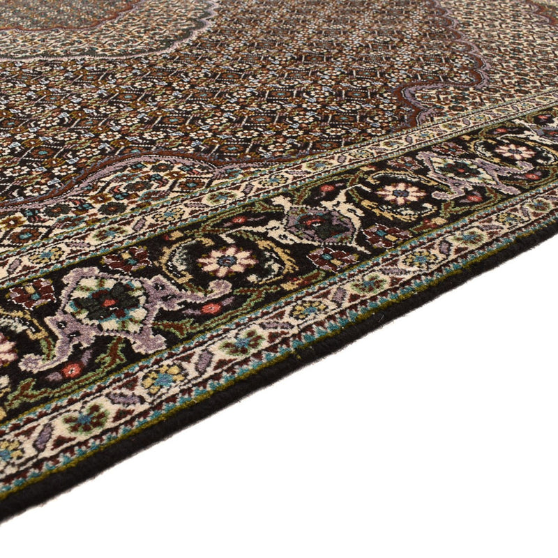 Tappeto Persero - Tabriz - Reale quadrato  - 201 x 200 cm - marrone