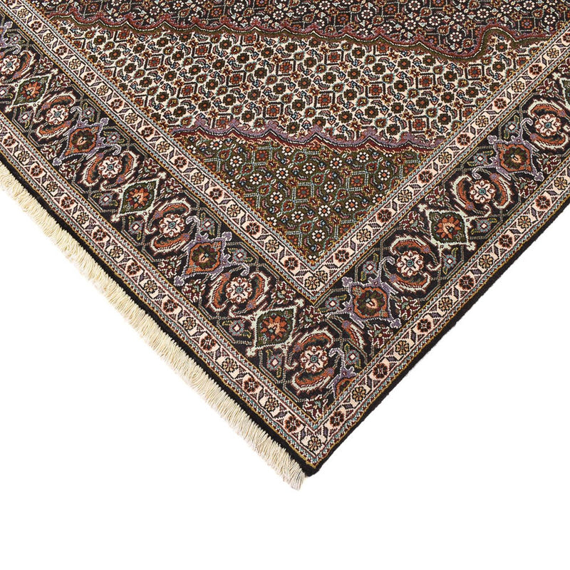 Tappeto Persero - Tabriz - Reale quadrato  - 200 x 197 cm - marrone