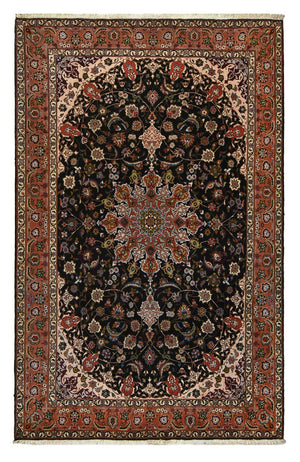 Tappeto Persero - Tabriz - Reale - 308 x 201 cm - blu scuro