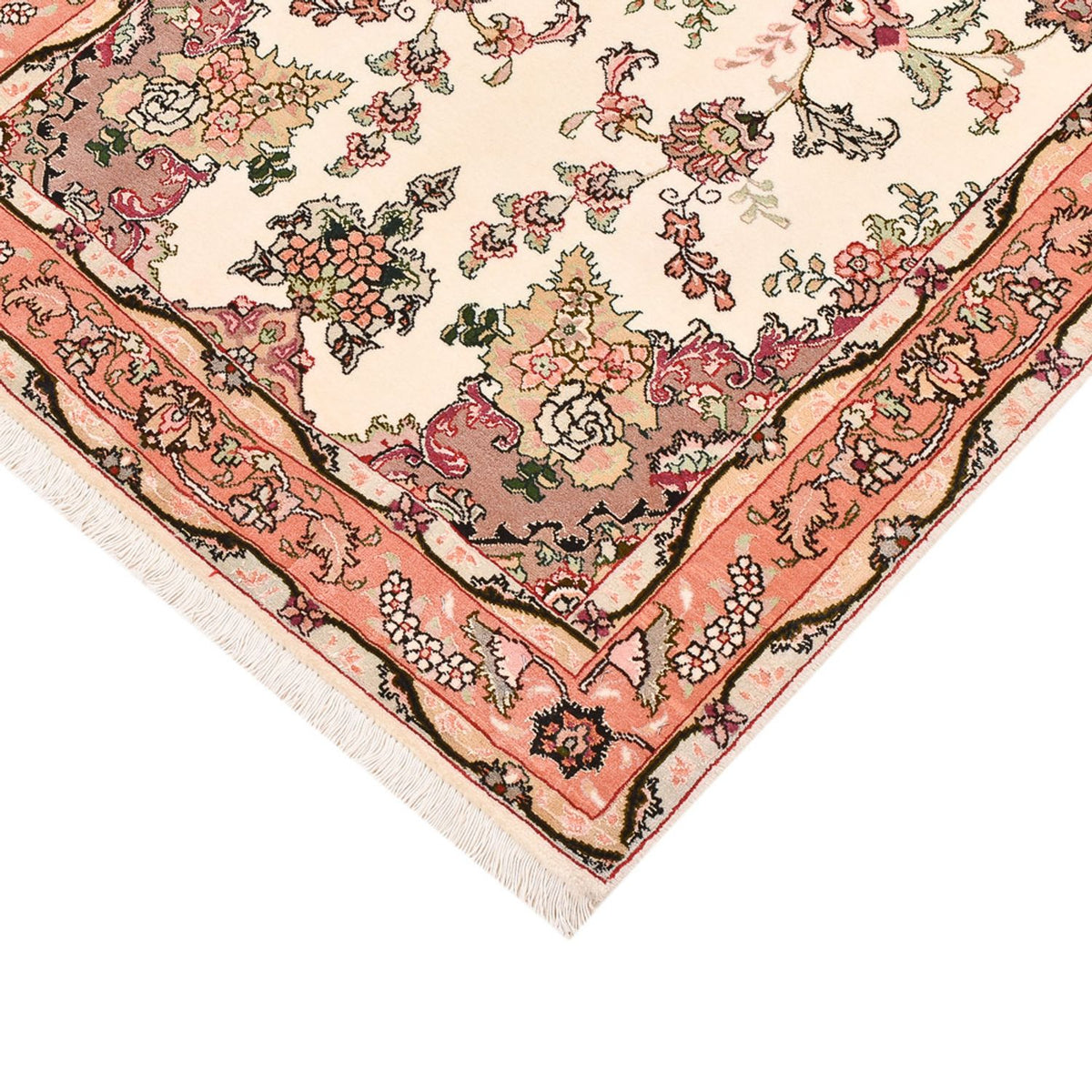 Tappeto corsia Tappeto Persero - Tabriz - Reale - 204 x 81 cm - multicolore