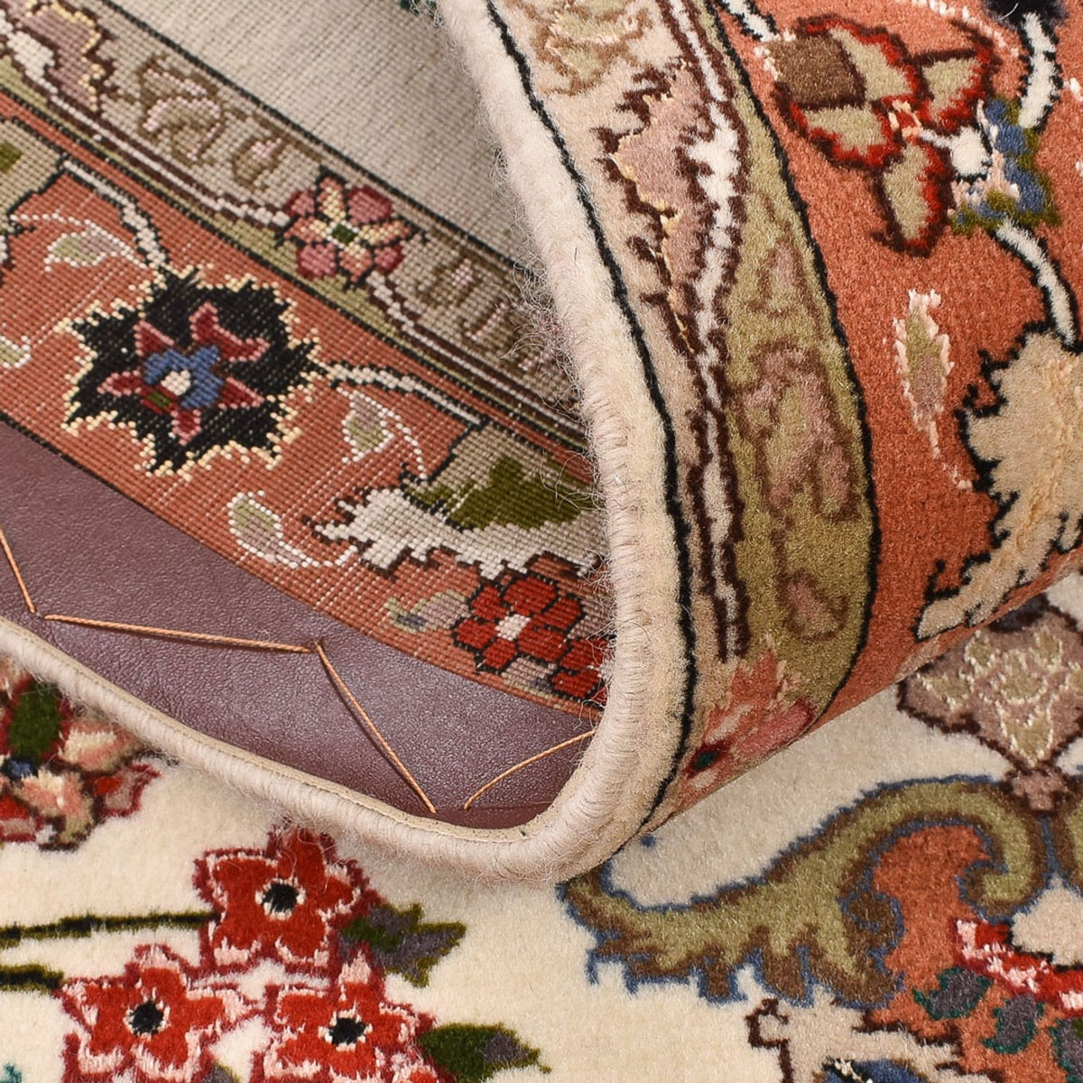 Tappeto corsia Tappeto Persero - Tabriz - Reale - 205 x 82 cm - multicolore