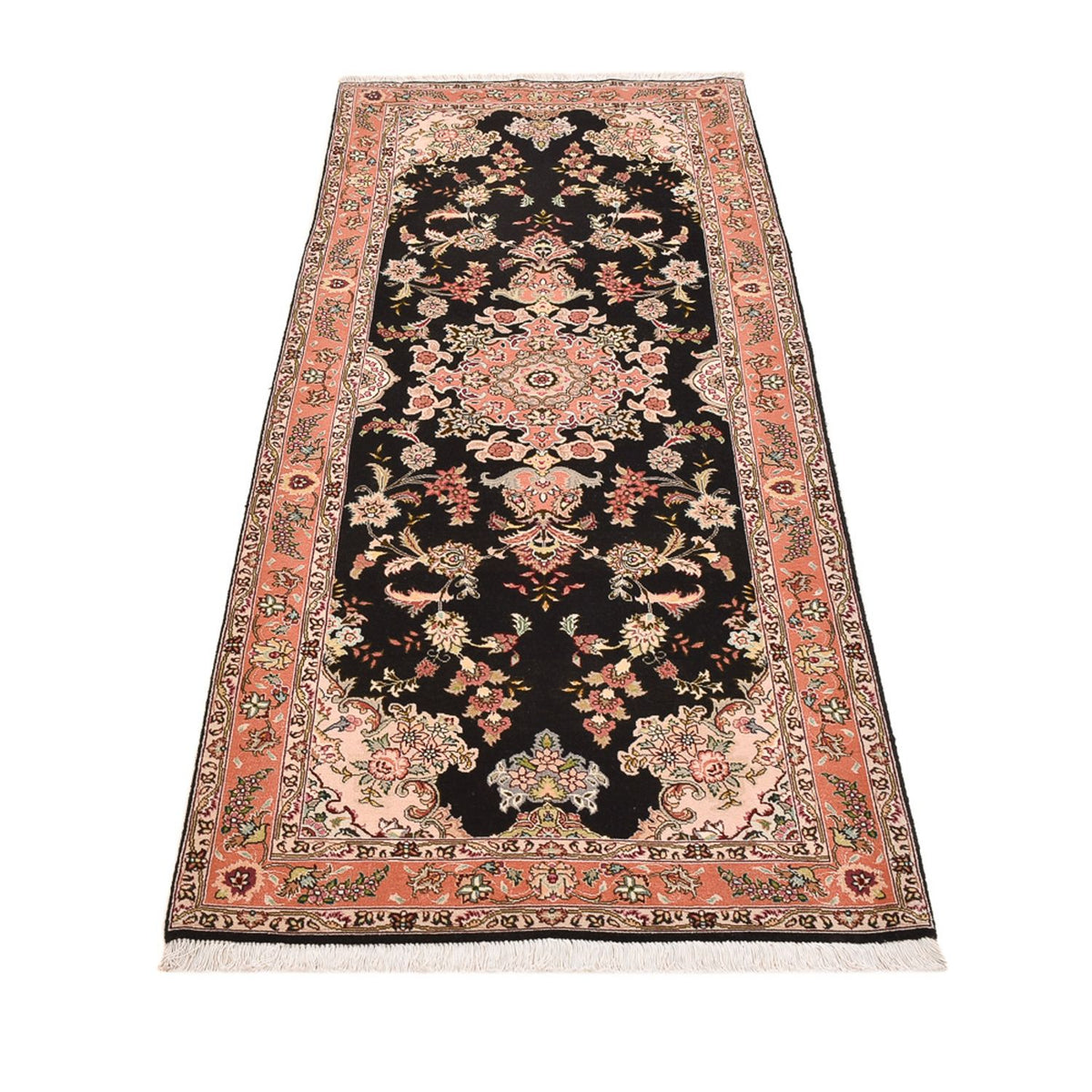 Tappeto corsia Tappeto Persero - Tabriz - Reale - 210 x 80 cm - multicolore